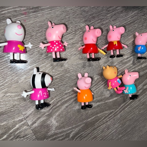 Peppa Pig and Friends Lot of 12 Toys Set - Picture 5 of 5